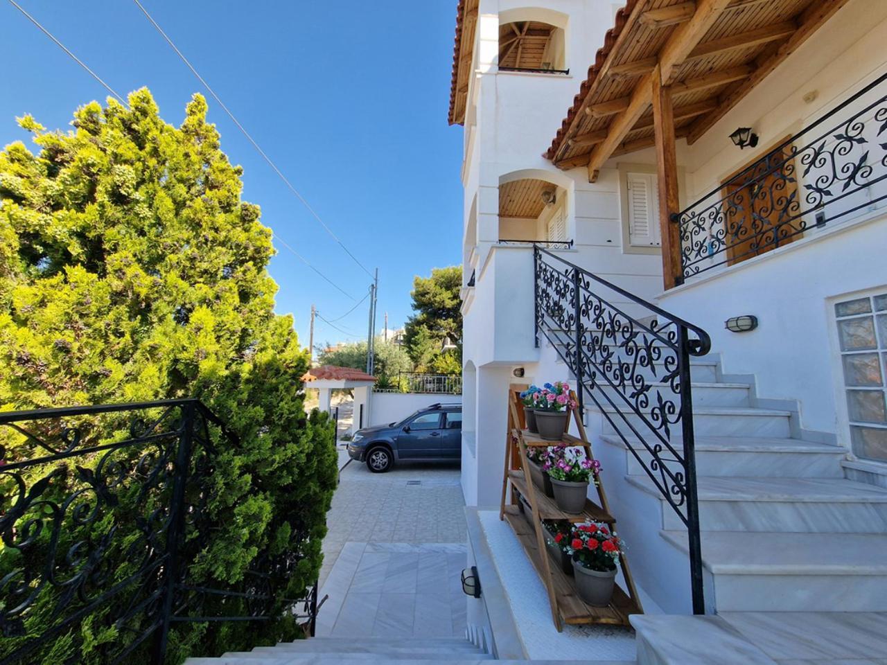 The Mirador Boutique Villa With Scenic Sea View Порто-Рафти Экстерьер фото